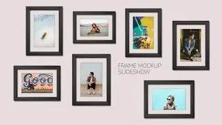 After Effects Template: Frame Mockup Slideshow