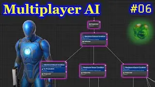 Behavior Tree & BlackBoard - Making an AI Guard #6 - Multiplayer AI in UE 5 ( Beginner Friendly )