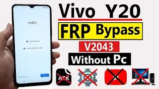 VIVO Y20 FRP Bypass Frp Vivo V2043 Frp Bypass Vivo 2043 Frp Bypass Vivo Frp android 11 Without Pc