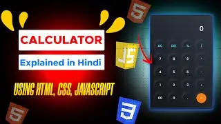 Professional Calculator with HTML, CSS & JavaScript - Step-by-Step Tutorial! | Calculator Web App