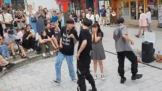 [STREET ARTIST] ONEOF. INTERACTIVE HONGDAE BUSKING. 230712.