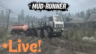 Mudrunner The Valley Gameplay Live!