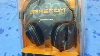 Гарнитура Plantronics Gamecom 380 Unpuck Unboxing