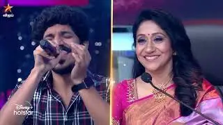 #Vignesh & #PadmajaSrinivasans Stunning Performance of Thamarai Poovukum 😍 | SSS10 | EpisodePreview