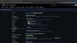 Github Actions Certification - Create Environment for Workflow approvals