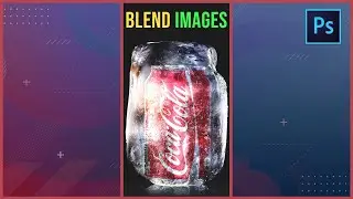 [ PHOTOSHOP ] REALISTIC BLEND IMAGES IN PHOTOSHOP #shorts