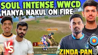 IQOOSouL Intense WWCD 😳 SouL Manya & Nakul on Fire 🔥 Ninja vs Snax 😱 Rony Zinda Pan 🍳 Team SouL 🚀