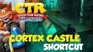 Crash Team Racing: Nitro-Fueled Cortex Castle Shortcut Location ( Dungeon Vaulter Trophy Guide)