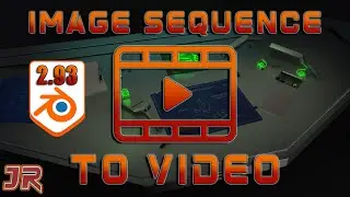 Blender image sequence to video in 1 min | Fast tutorial  | Blender 2.92