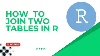 R Tutorial Part 7 ! How to join two table in R