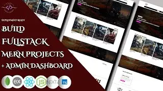 Full Stack MERN Project - Build An Full Stack Ecommerce Website With Admin Dashboard in 2024