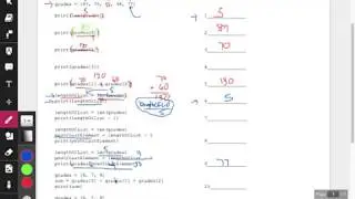 Lists Worksheet 1