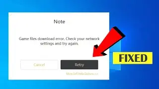 (FIXED) Game Files Download Error | Check your network connection | easy fix | 2023