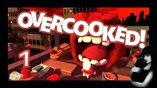 Overcooked. Готовим в КООП на все звезды - 1 cерия