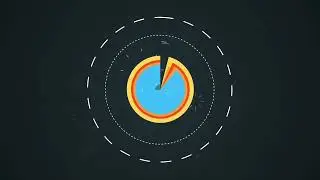 Intro Code: AE135 | Colourful circle logo animation | Free intro template | After effects