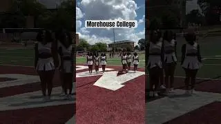 Morehouse College Cheer 8.31.24 Atlanta, Georgia vs Edward Waters 🏈🐅🏡