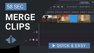 Kdenlive Tutorial: How To Merge Clips In Kdenlive