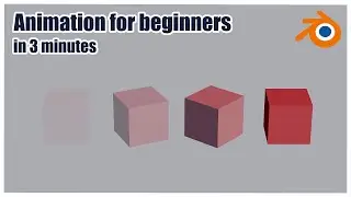 Animation for Beginners! (Blender Tutorial in 3 minutes)