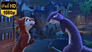 The Nut Job 2: Nutty by Nature (2017) - Surly gets upset scene [HD 1080p]