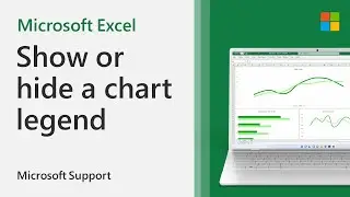 How to show or hide a chart legend or data table in Excel | Microsoft