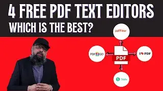 4 Free PDF Text Editors Online and PDF Converters