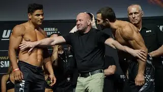 UFC 278 Ceremonial Weigh-Ins: Paulo Costa vs Luke Rockhold