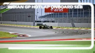 Buddh International Circuit, Sebastian Vettel Obnoard