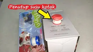 Buka susu kotak guna Milk Carton Extended Spout ni