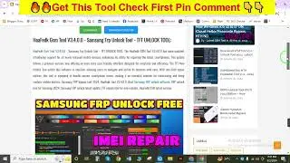 HaaFedk Gsm Tool V3.4.0.0 | Samsung Frp Unlock Tool | TFT UNLOCK TOOL | Android Unlock Tool | ICLOUD