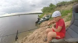 С палаткой на Оку в Летнее Половодье . День первый.