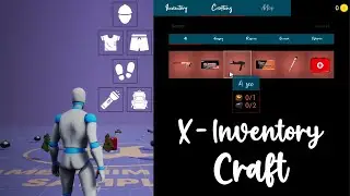 X - Game Animation Sample | Inventory Craft