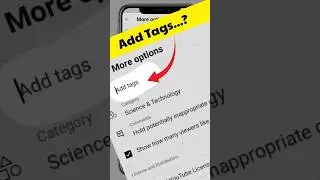 How To Add Tags To Your YouTube Videos 💯✅ | Tag Kaise Lagaye YouTube 🔥 | YouTube Tags 