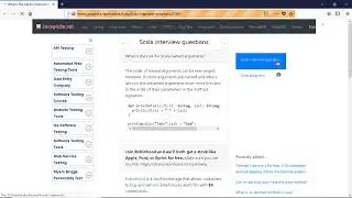 What is the rule for Scala named arguments?
| javapedia.net