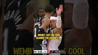 ANGRY Wemby GOT INTO IT with Gordon after he STOOD OVER HIM!👀
