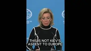 Russian MFA Spokeswoman Maria Zakharova on EU's decision to open accession talks for Ukraine