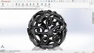 Master Complex Interlinked Star Geometry in SOLIDWORKS 2024 | CAD Design Workshop Experience