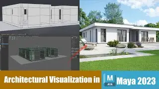 Architectural Visualization in Maya Part 1