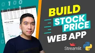 How to build a Stock price web app in Python | Streamlit #20