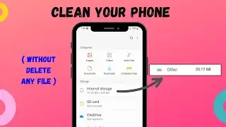 clean your phone without delete any files