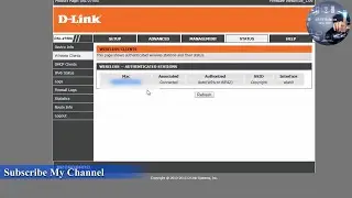 MAC Address Filter in dlink Router