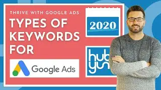 What do the different types of keywords mean in Google ads 2020