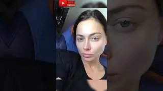 Настасья Самбурская с макияжем и без😍