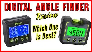 Digital Mini Angle Finder, Protractor, Level and Inclinometer From Huepar Better than Harbor Freight