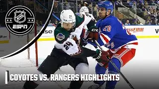 Arizona Coyotes vs. New York Rangers | Full Game Highlights