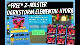 ALL *NEW* NINJA LEGENDS CODES *FREE* Z-MASTER DARKSTORM ELEMENTAL HYDRA! 2020 [Roblox]