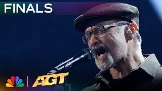 Janitor Richard Goodall Sings An Unforgettable Cover Of Faithfully By Journey | Finals | AGT 2024