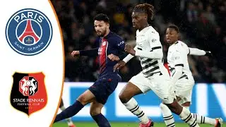 Paris Saint-Germain vs Rennes - Extended Highlights & Goals 2024 - Football Life 2024