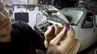 AFN1.9TDI на Т4.Свап мотора,13часть.Улаживаю проводку,новые разьемы,замена пинов,ЭБУ в салон.