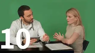 Doctor Green screen (10 Green Screen Stock Video Footage)