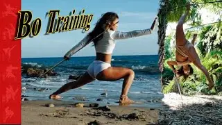 BO Training With Karate Girl Amazing Skill on Display